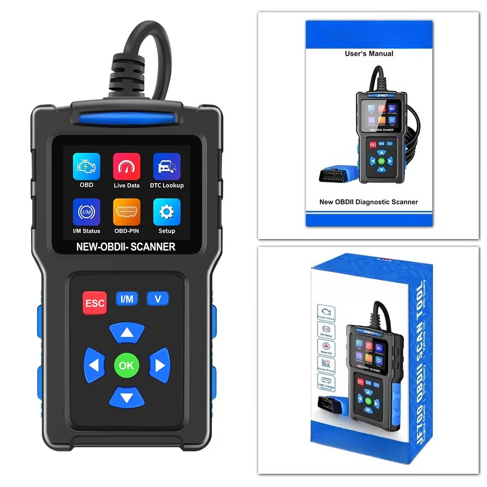 Car Diagnostic Tool - Scanner OBD2 Universal, Leitor de Códigos
