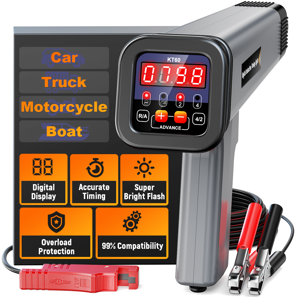Timing Light Gun - Luz de temporização do motor KZYEE