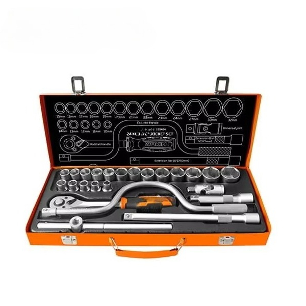 Socket Set - 155424 Conjunto de Ferramentas com 24