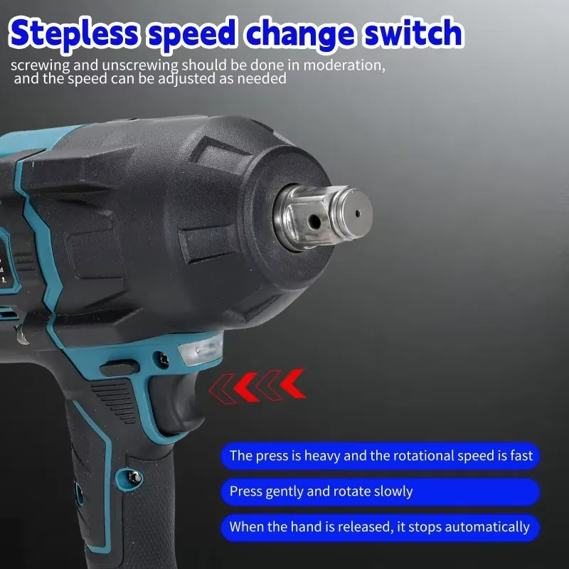 Chave de impacto sem fio Heime - Torque Wrench avaliação e preço