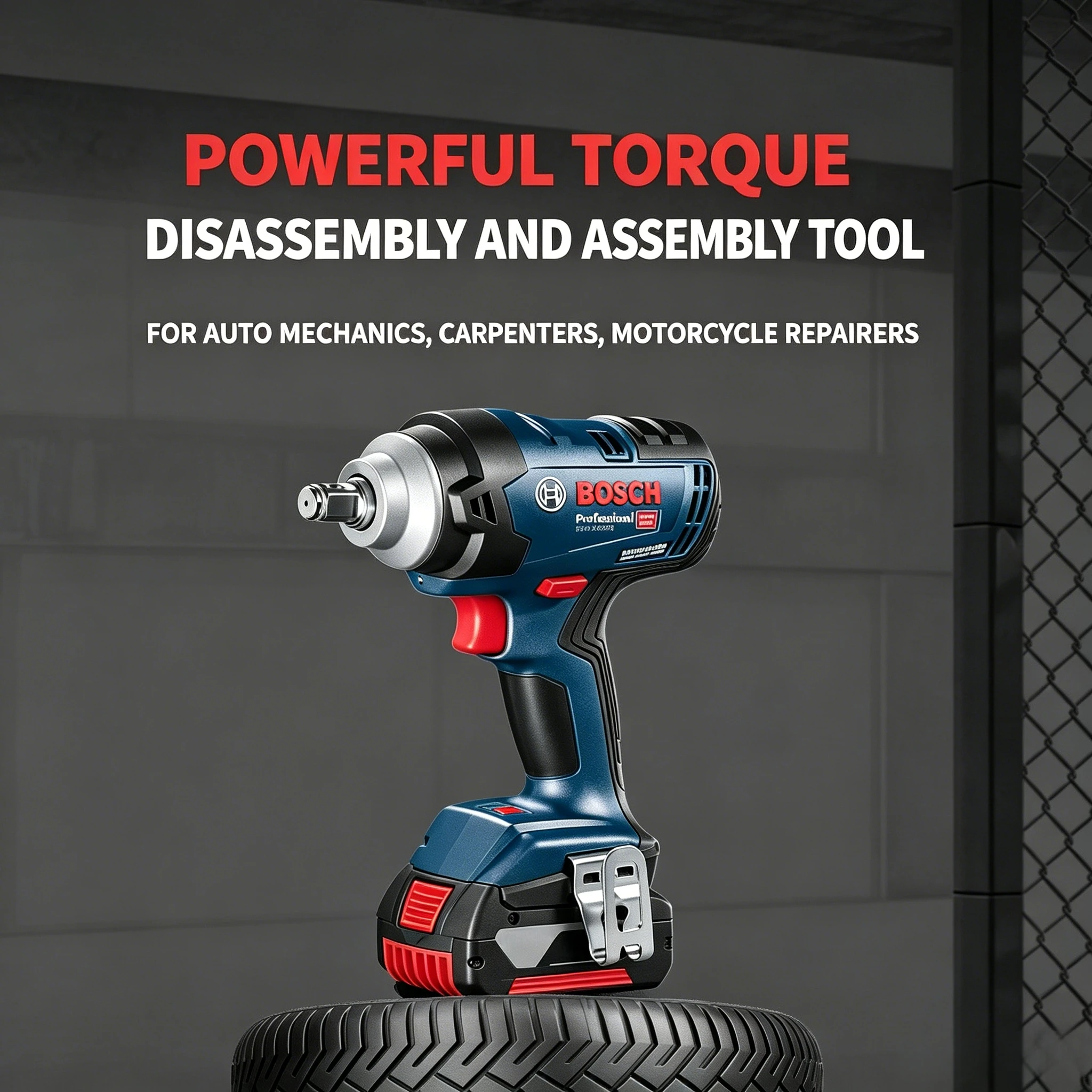 ‌ Chave de Impacto Sem Fio Bos - Torque Wrench avaliação e preço