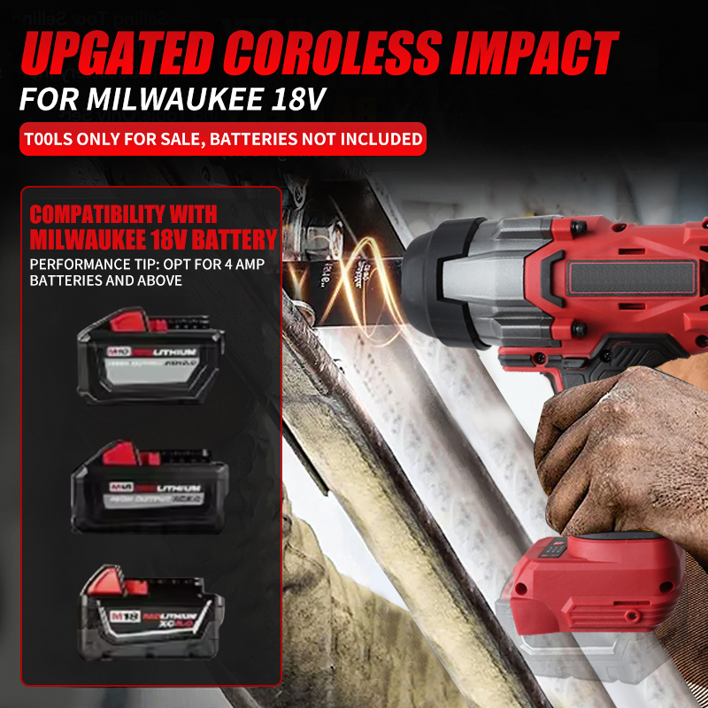 Chave de Impacto Sem Fio 1/2 p - Torque Wrench avaliação e preço